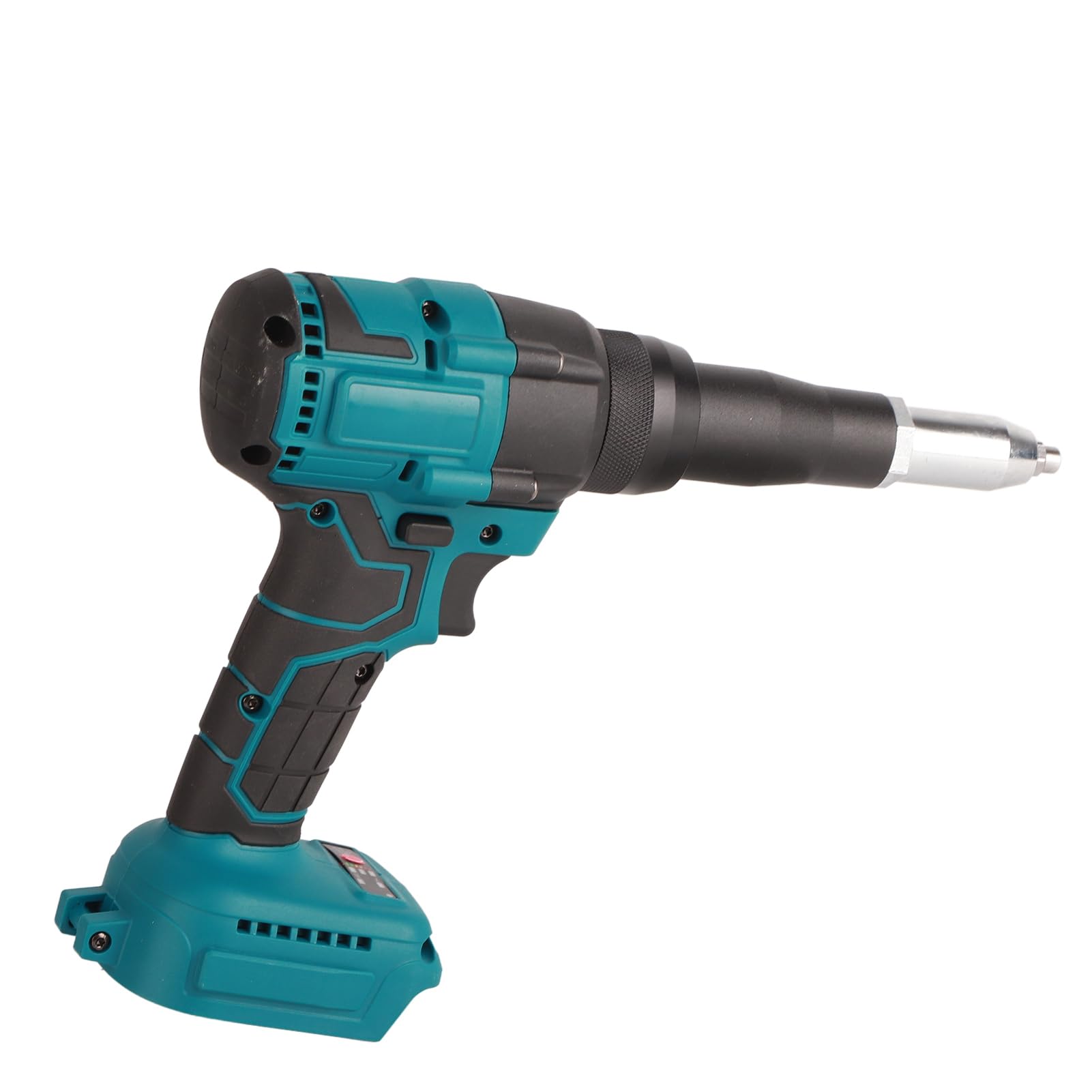 Niebieski Bezprzewodowy Bezszczotkowy Elektryczny Pistolet do Nitowania LED Automatyczny Nitonakrętka Narzędzie Ręczne 3,2-4,8 Mm BL1815 Akumulator Bezszczotkowy Elektryczny