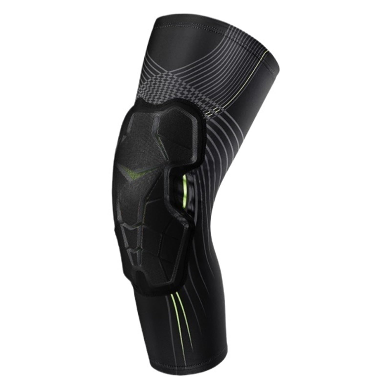 Rodillera Rodilleras for Hombres y Mujeres adecuadas for Ciclismo de montaña, fútbol Baloncesto Protector Trabajo(Grün,M)