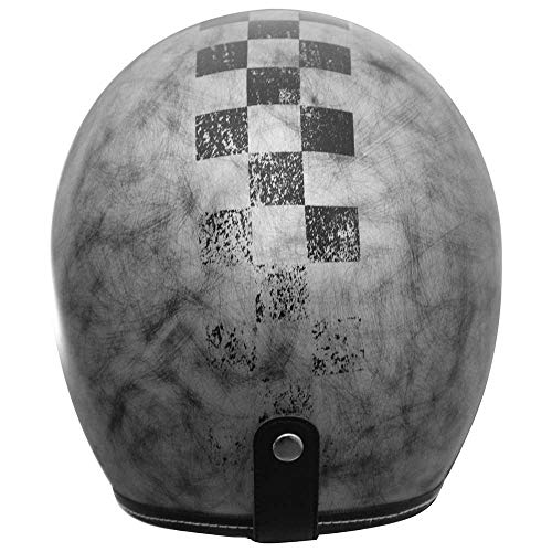 Casco Origine Primo Scacco Silver M para rutas urbanas vintage 3