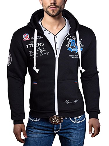 Trisens - Felpa con Cappuccio - Uomo