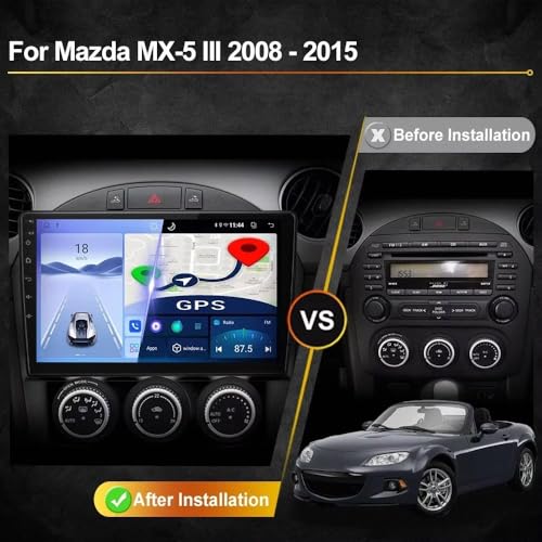 Navegador Satelital Mazda MX-5 NC 2008-2015 con mapas GPS 2