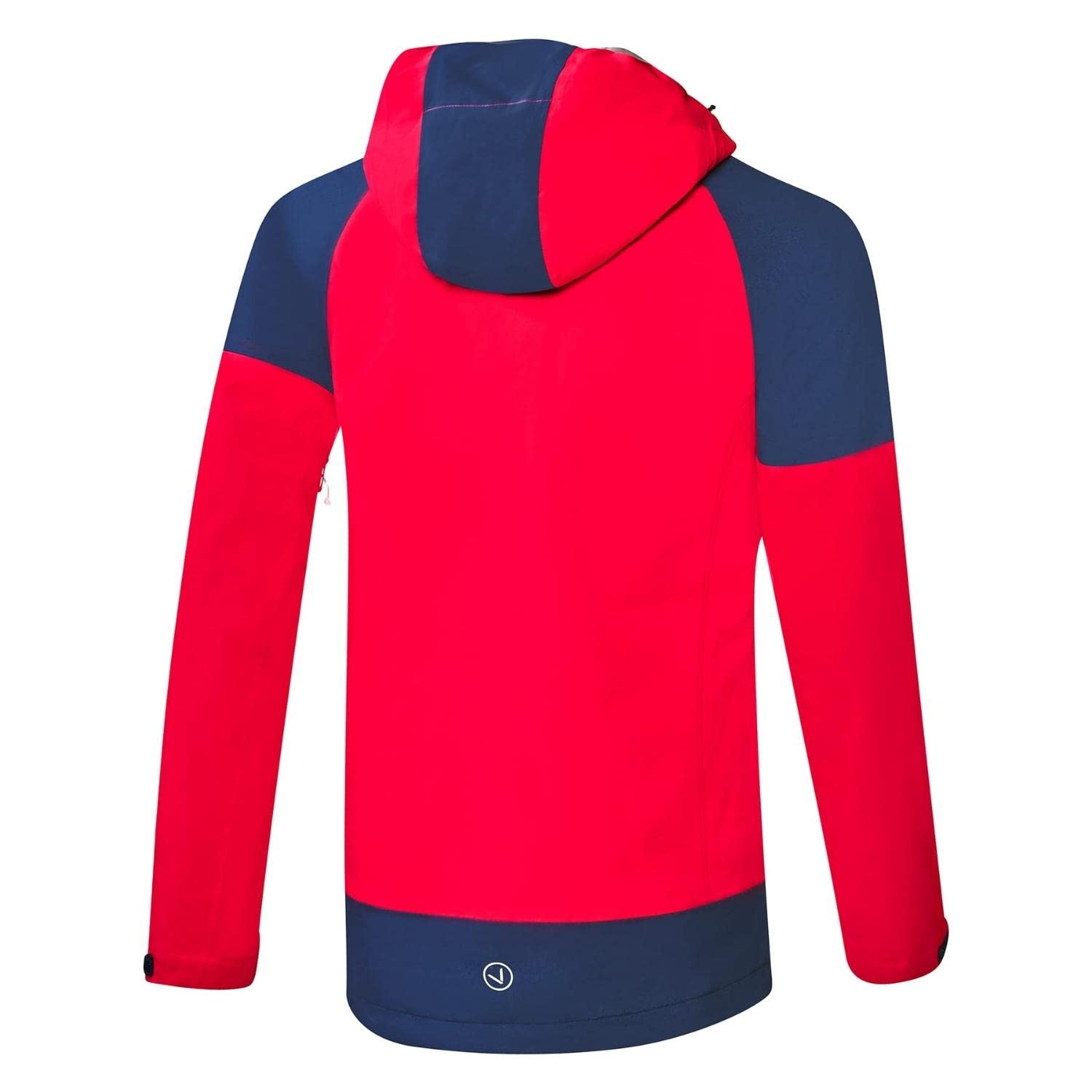 Black Crevice Herren Hardshell Jacke I Hochwertige Outdoor Jacke Herren I 3L Funktionsjacke aus 100% Polyester I Atmungsaktive Herrenjacke I Wind- & Wasserfeste Outdoor Regenjacke Herren