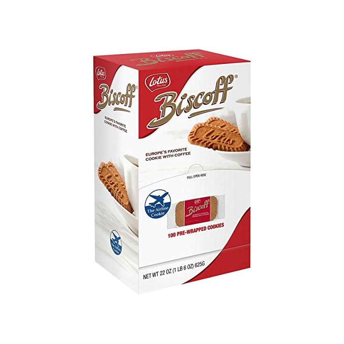 Buy Lotus Biscoff Cookies Caramelized Biscuit Cookies Dispenser Box