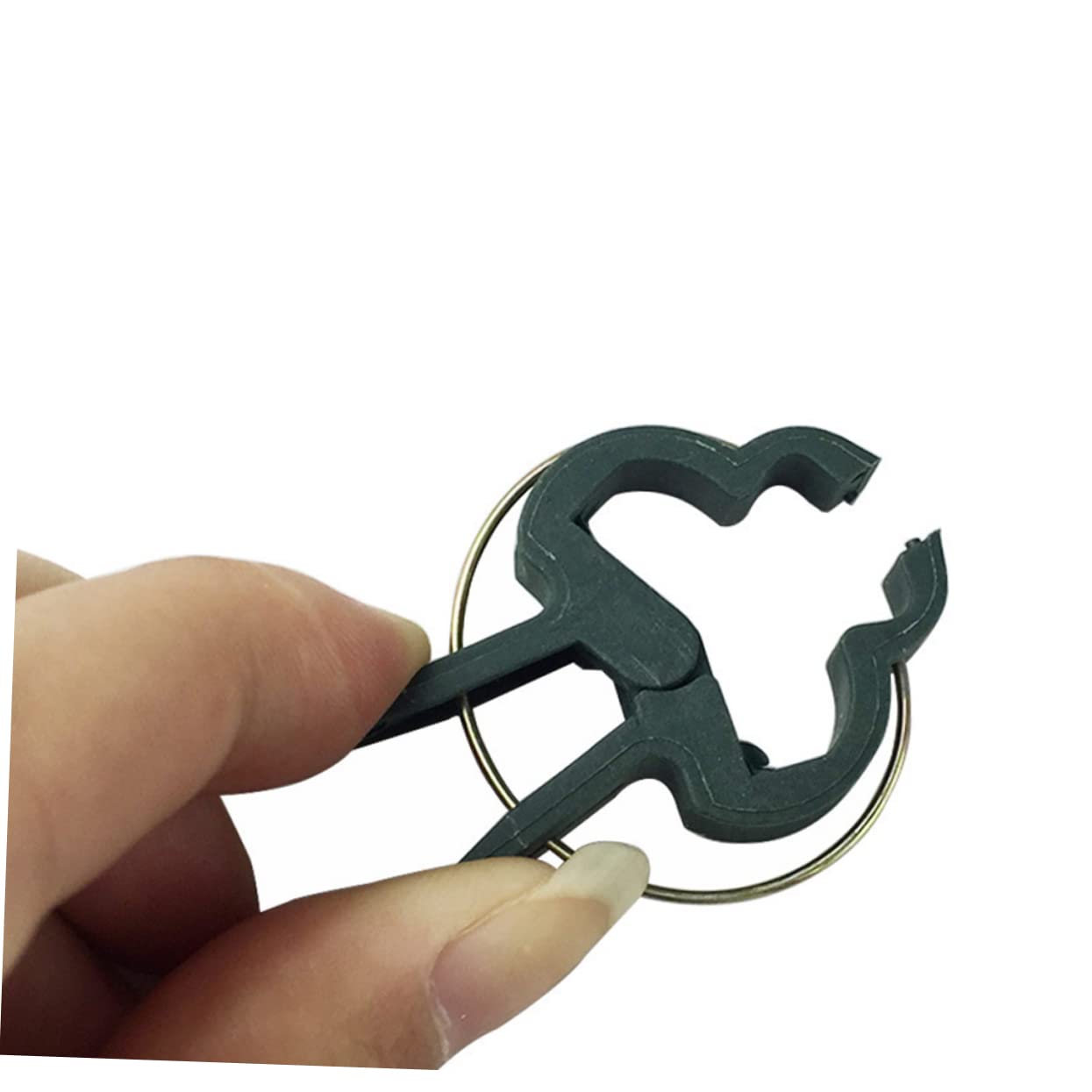 Clips pour Plantes Verts en PE, 80 Pièces pour Tiges, Vignes et Tomates