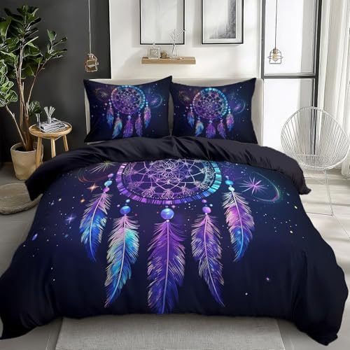 Juego de Funda Edredón Cama 80 90 Pluma