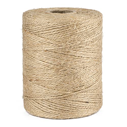 Kingflake FBA_11 328 Feet Natural Jute Twine