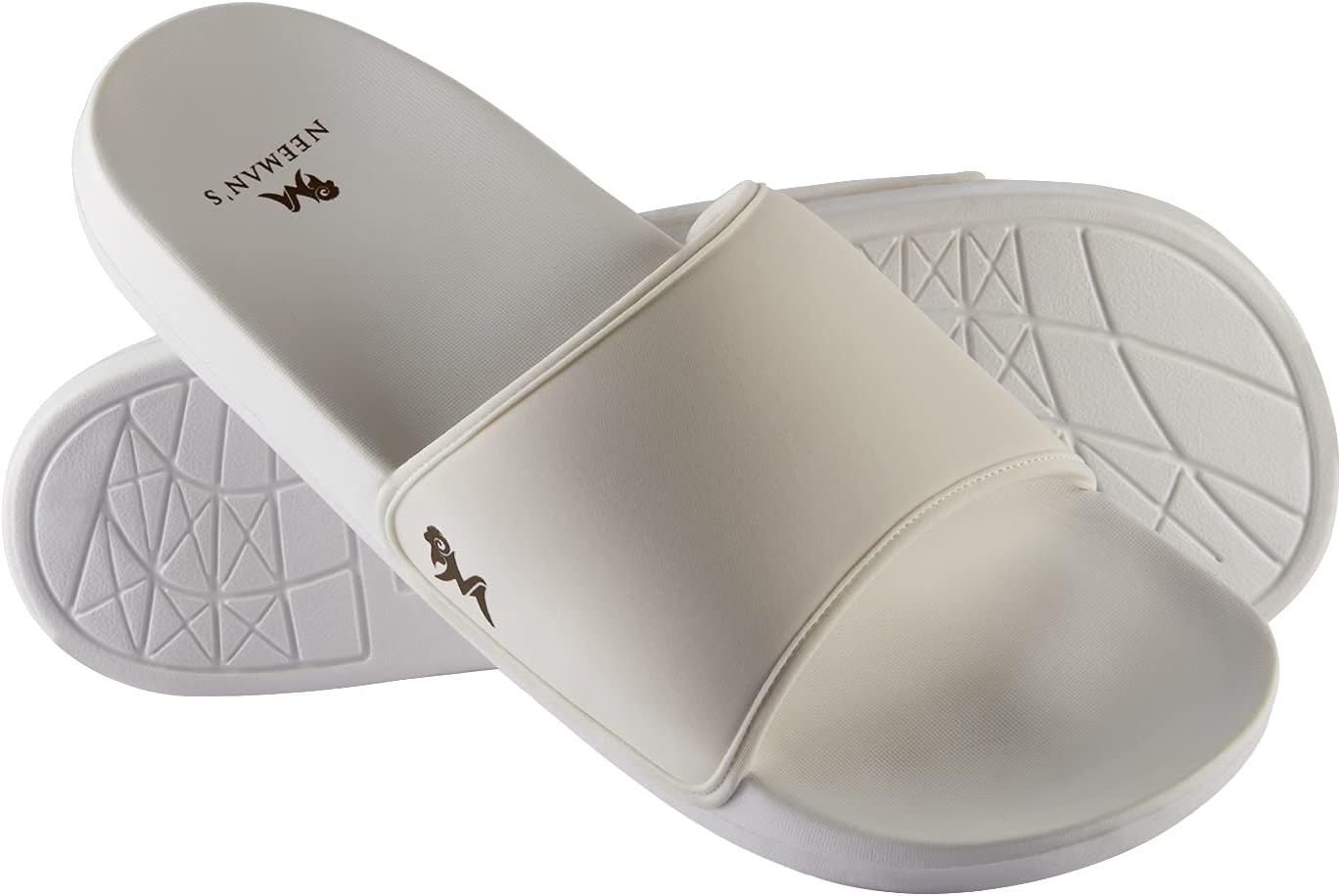 Neeman's Eco Slides for Women | Open Toe Indoor Outdoor Slippers for Girls | Natural Rubber and Recycled Materials| Anti Skid and Durable | Lightweight and Comfort Flip Flops