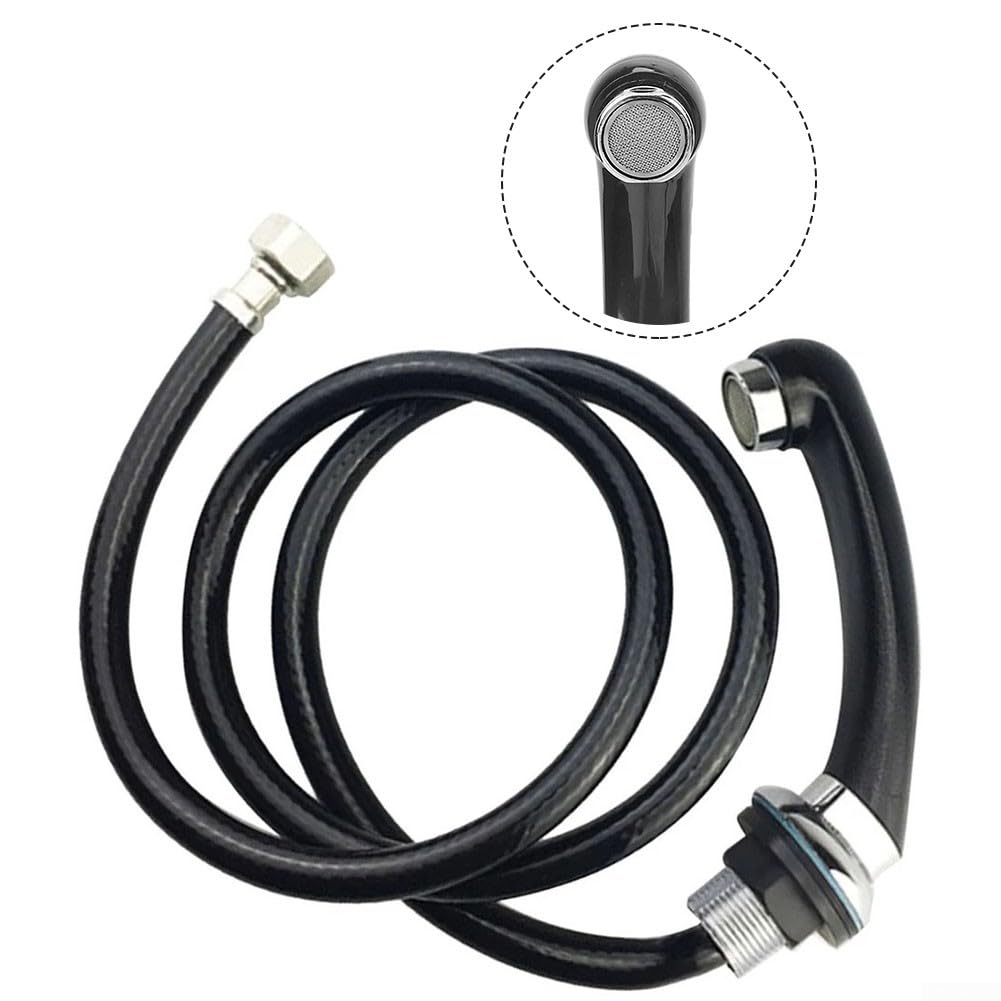 Pulverizador de manguera de ducha, boquilla de ducha de salón, cabezal de aspersor no presurizado, para cama de champú, salón de ducha, lavabo