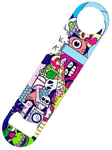 Grindstore - Abrebotellas modelo Technicolour Nightmare (Tamaño Único) (Multicolor)