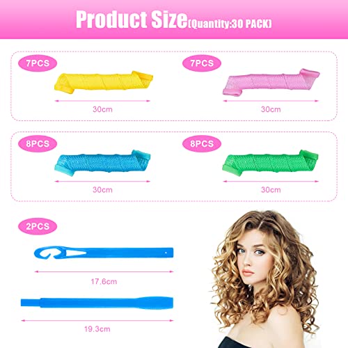 RANJIMA Bigodini per Styling Capelli, 30 Pezzi