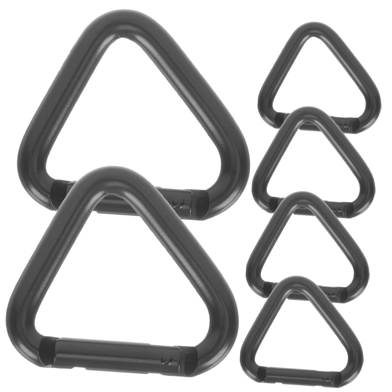 24pièces Mousquetons Robustes Clip De Montagne Pratique pour Et Activités Extérieures Boucles Triangulaires Légères Et