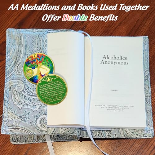 artsy 3 month sobriety coin - colorful butterfly 90 day aa sobriety chip - tree of life recovery addiction na aa chips and medallions - 1-20 years clean alcoholics anonymous gifts for women men