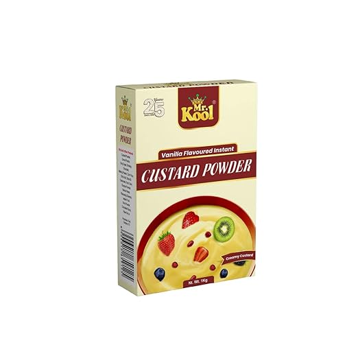 Custard Powder Vanilla Flavor 1 Kg X 5 Pack