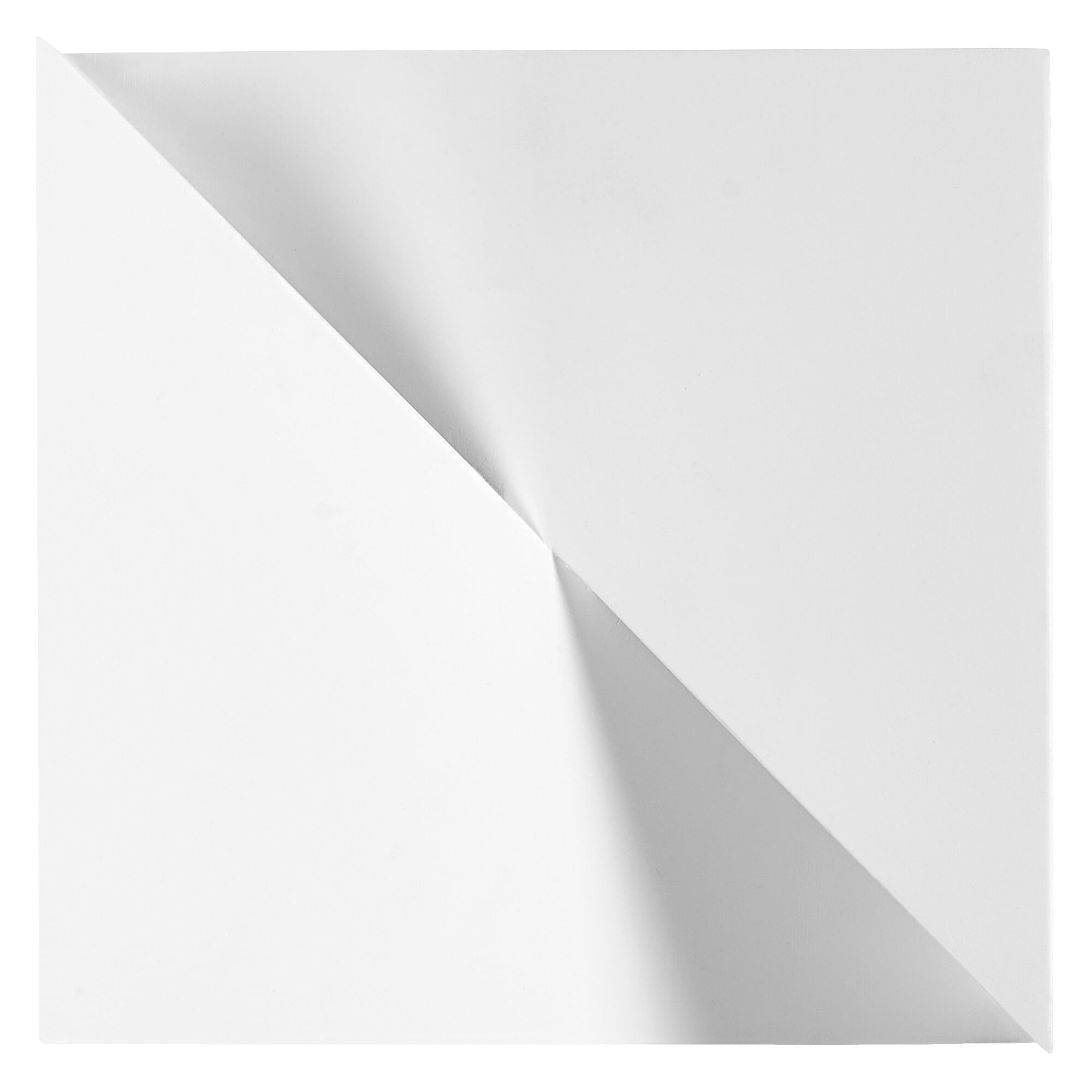 LEDVANCE ORBIS SWAN SMART+ Wi-Fi Leuchte, dimmbare LED Wandleuchte für den Innenbereich, 23W, Farbtemperatur von 3000-6500K, 600 Lumen, bemalbarer Oberfläche, quadratische Form 20x20cm
