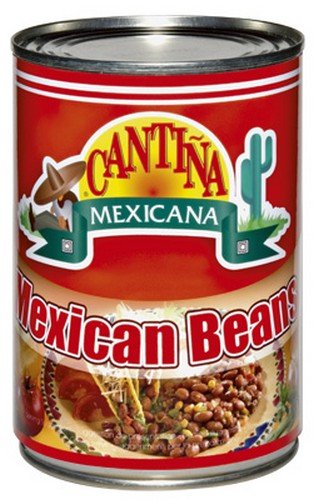 Mexican Beans 410g | Mexican Cuisine | with Dried Beans, Onion & Garlic | for Tortilla Wraps, Rajma Curry & Dal Makhani