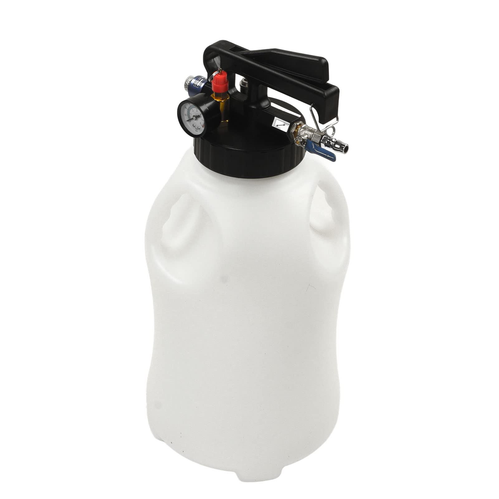 Bomba de Fluido de Transmisión Automática Herramienta de Llenado de Aceite de Transmisión Neumática de 10 L con Adaptadores ATF de 13 Piezas para Fluido de Extracción y