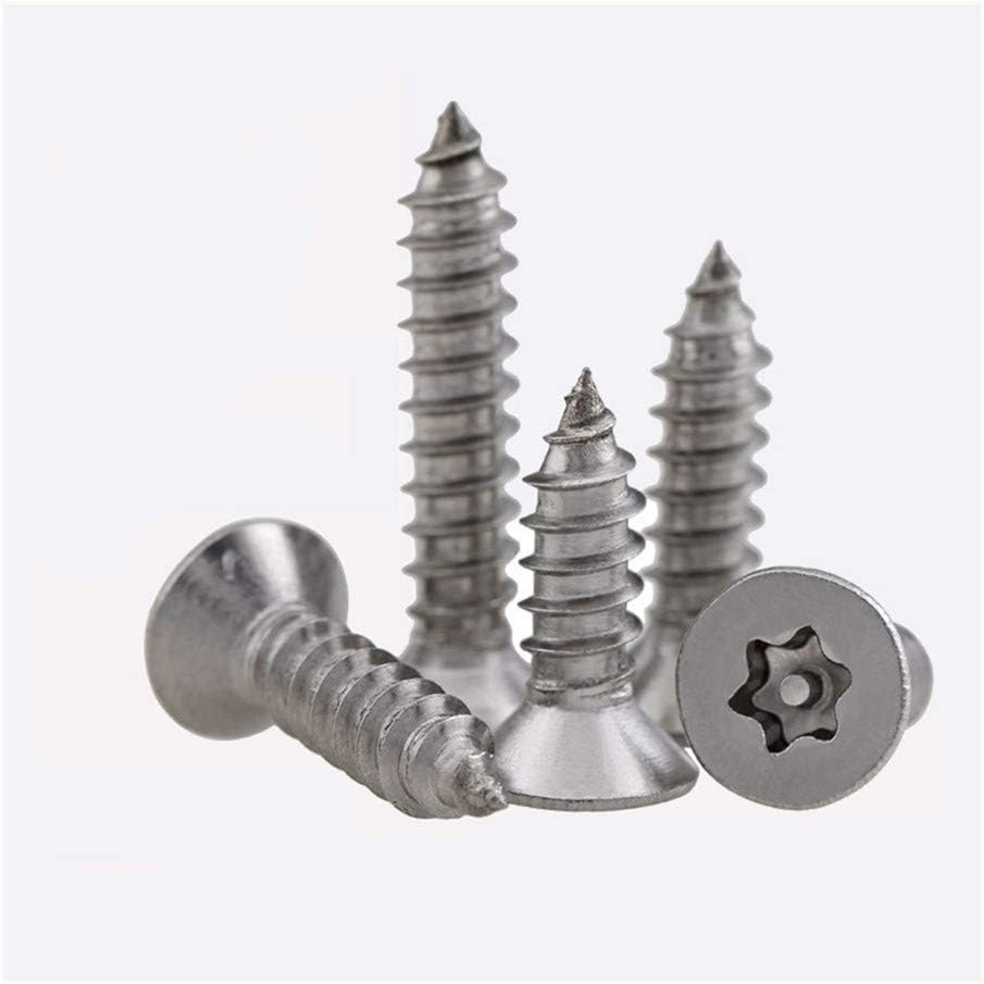 NOLOGO Durable ST3.5 ST4.2 304 Stainless Steel Flat Head Self Tapping Screw Torx