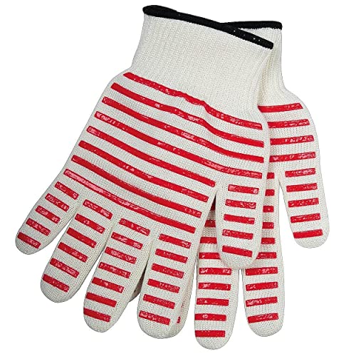Heat-Resistant Oven Gloves/Gauntlets with Fingers (Gauntlets)