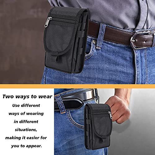 Handy Gürteltasche,Gürtel Tasche Handytasche Halterung Universal für iPhone 16 15 14 13 12 Pro Max,Handytasche für Rucksack,Geschenke für Männe