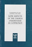 Some Aspects of the Church Understood as Communion 0819869554 Book Cover
