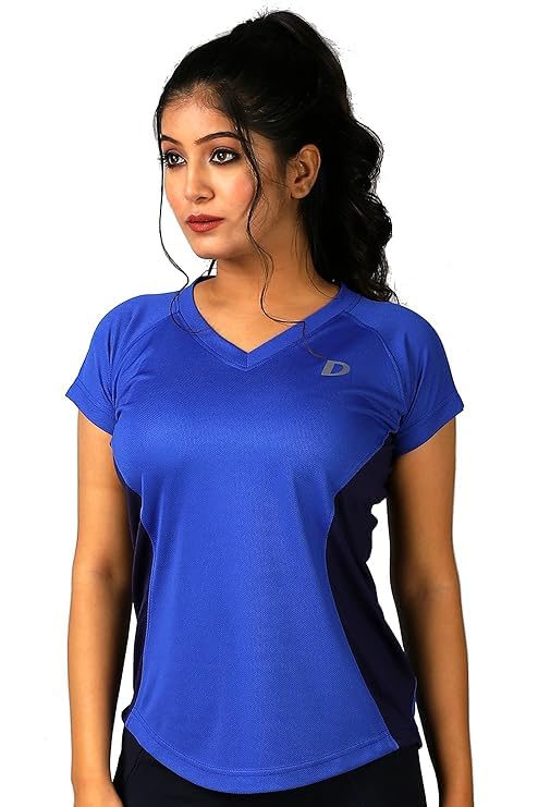 decisive Fitness Ladies Relexed Fit Yoga T Shirts Gym Wear Tees, Sports & Workout Tops for Women & Girls-picture-45