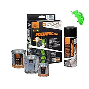 Brake Calliper Paint Lacquer, Neon Green 3 Component Set