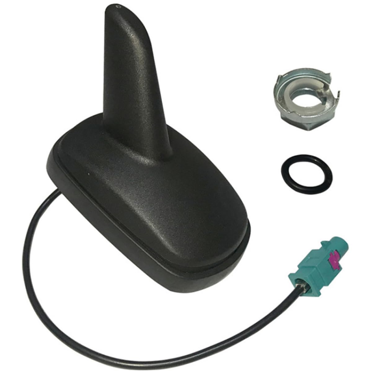OSALADI 2pezzi Antenna Per Auto Finestra Squalo Antenna Di Ricambio Per Segnale Radio Installazione Facile Resistente Alle Intemperie Compatibile Con Seat