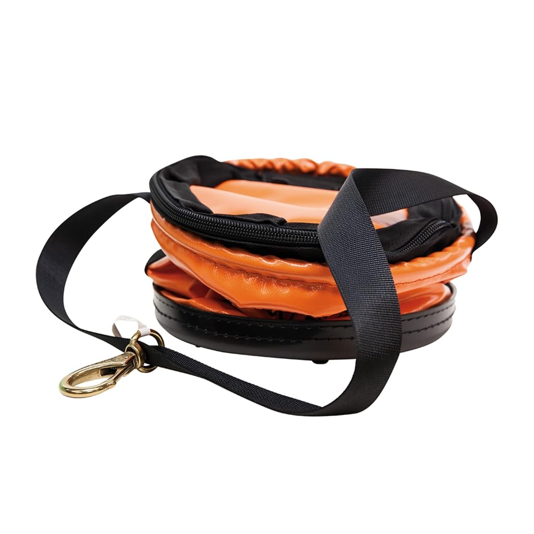 Klein Tools 5109CSV - Cubo de herramientas, cubo de vinilo de cierre superior con broche giratorio y mango de red, naranja, 30 cm, soporte de herramientas de carga nominal de 45 kg