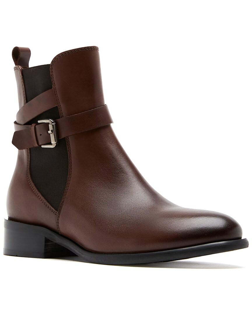 La Canadienne Aiden Leather Bootie 9 5 Brown