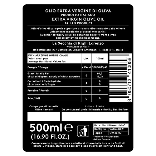 La Secchia Aceite de Oliva Extra Virgen 500 ml miniatura 2