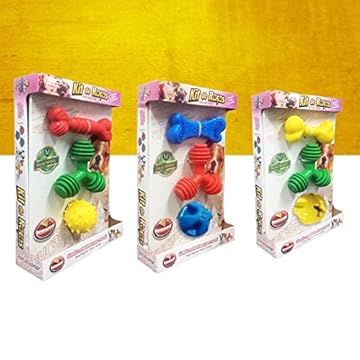 Furacão Pet Kit Raças Pequenas N01 Para Cães 3 Unidades (Cores Sortidas)