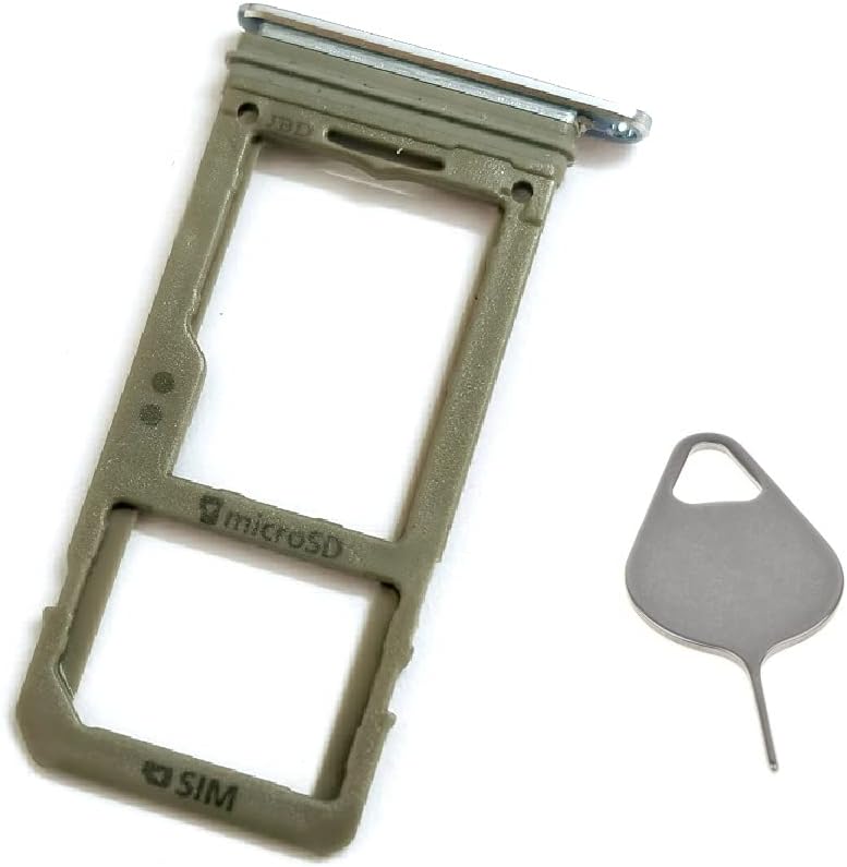 YESUN Single Sim Card Tray Micro SD Holder for Samsung Galaxy S8 G950 / S8 Plus G955 Slot Socket (Blue)