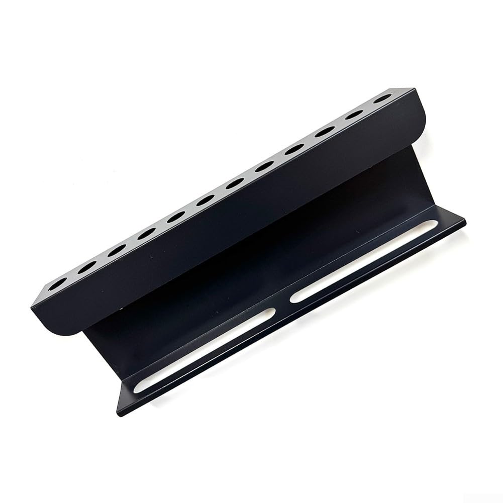 Soporte de herramientas para detalles, organizador de metal para cepillos de coche y botellas de spray de 16 onzas para garaje o taller