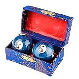 Zinnor Chinese Health Stress Relieve Daily Exercise Hand Ball Baoding Balls Hand Exercise Relaxation