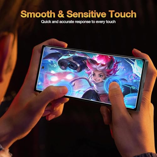 Image of Xynity Ultra Privacy Tempered Glass for Samsung Galaxy Z Fold 4 /5 (2 Pack) | Anti Spy Screen Protector | Premium Edge-to-Edge Coverage | Military Grade Anti-Scratch Protection | Easy Installation Kit