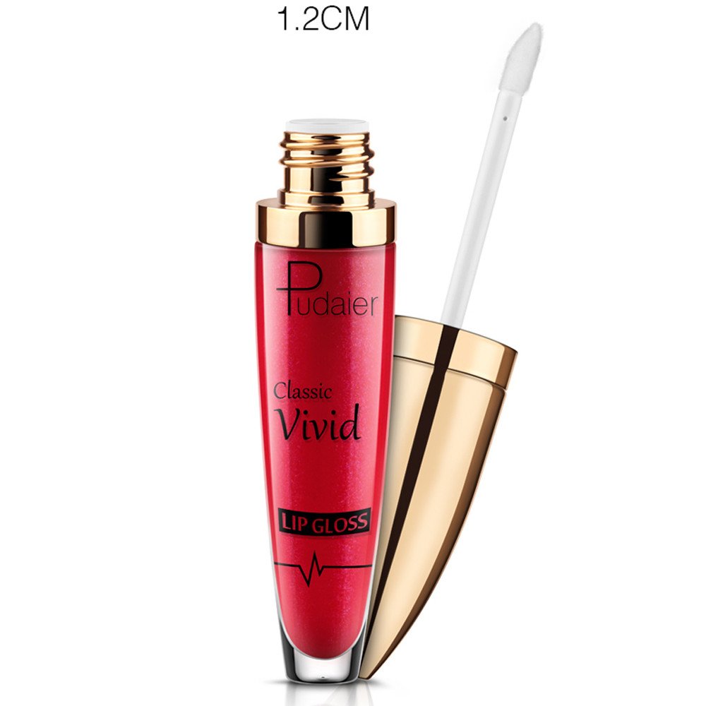 Fashion Lipstick Lip Gloss,Waterproof Long Lasting Liquid Velvet Matte Lipstick Makeup Lip Gloss Lip