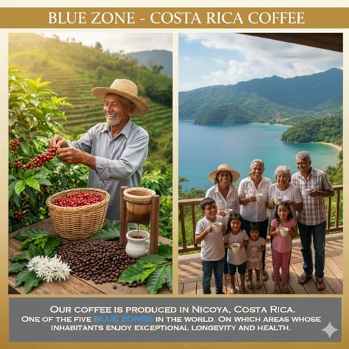 Golden Coffee Costa Rica Gourmet 12oz En grano miniatura 3