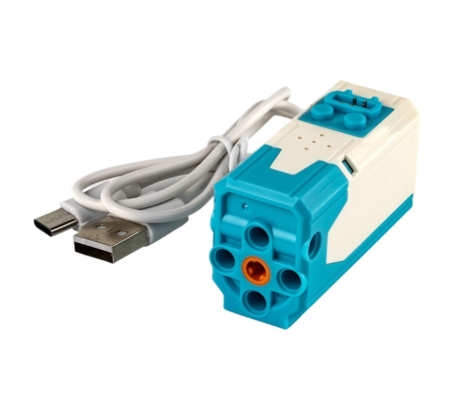 Moteur électrique M rechargeable 9686 pour remplacer les piles des blocs de construction
