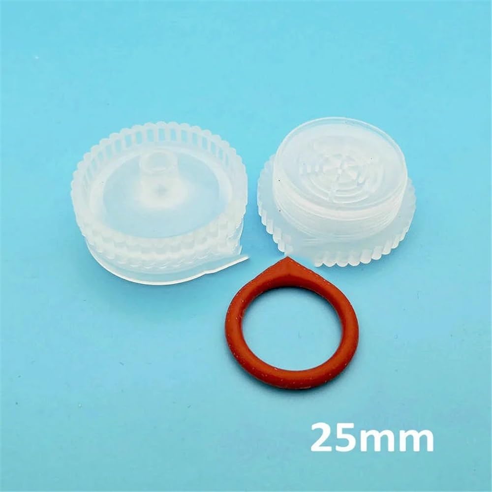 Lote de 10 unidades soportes membrana plástico reemplazables for laboratorio, 13 mm, 25 y 50, con cabezal PP vacío Equipamiento de laboratorio
