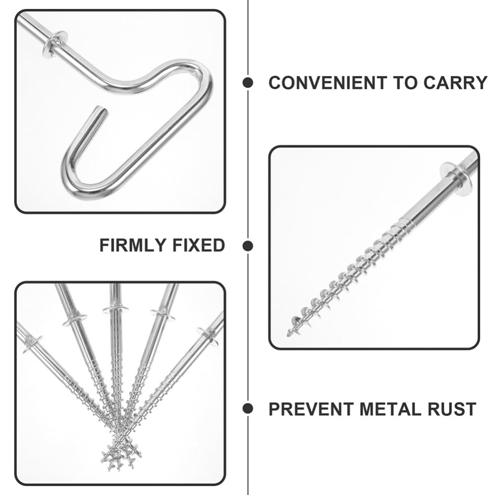 Happyyami 3pezzi Chiodi Per Per Su Accessori Per e Tende Fissaggio Per Outdoor e Attività Invernali
