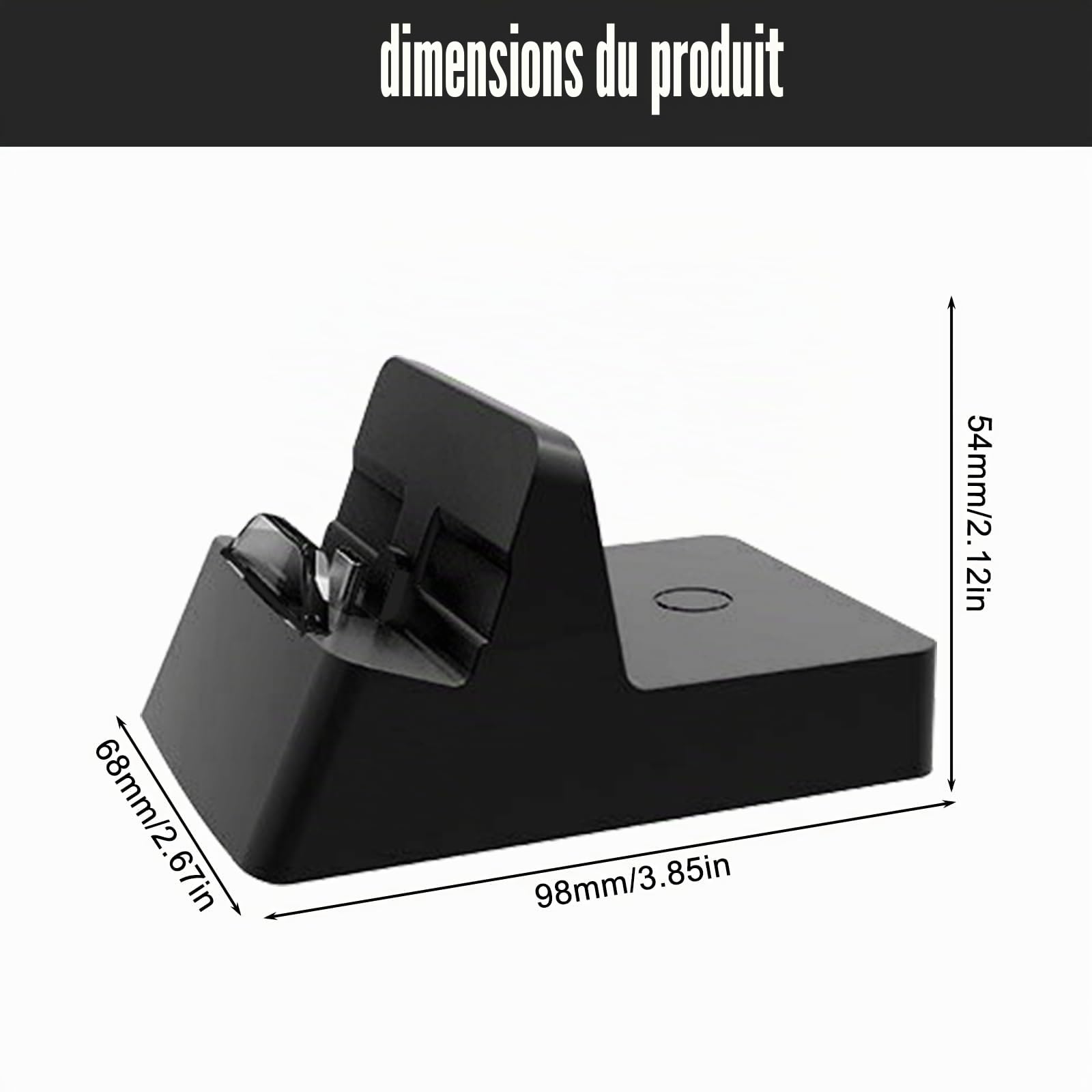 Station d'accueil pour Nintendo Switch/Switch OLED : Station d'accueil TV portable Nizirioo Mini avec support de charge et connecteur HDMI 4K et USB 3.0