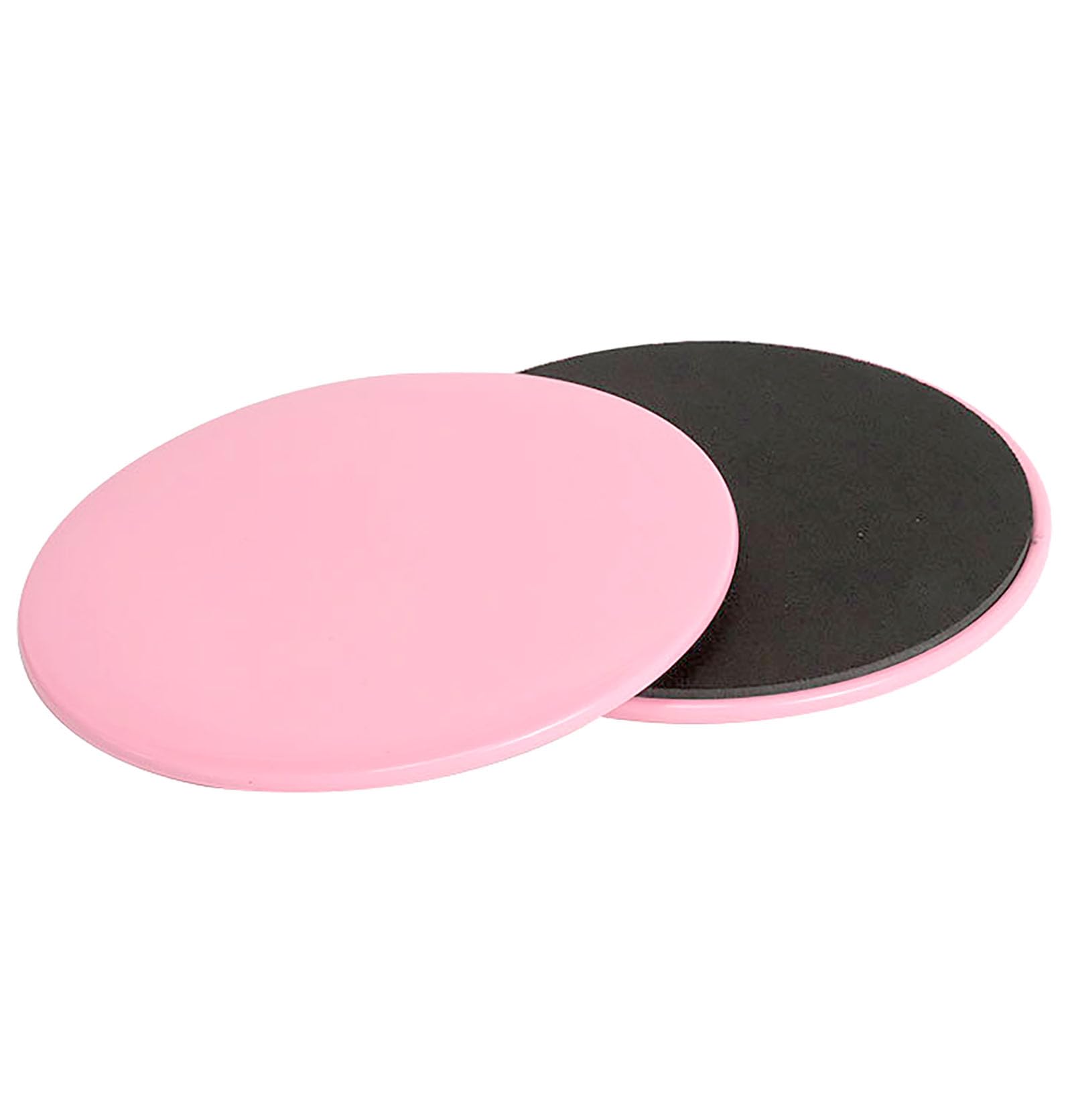 Exercise Core Sliders, 2 Pcs Pink 6.7 Inch Workout Slider for Yoga, Push-up and Sports