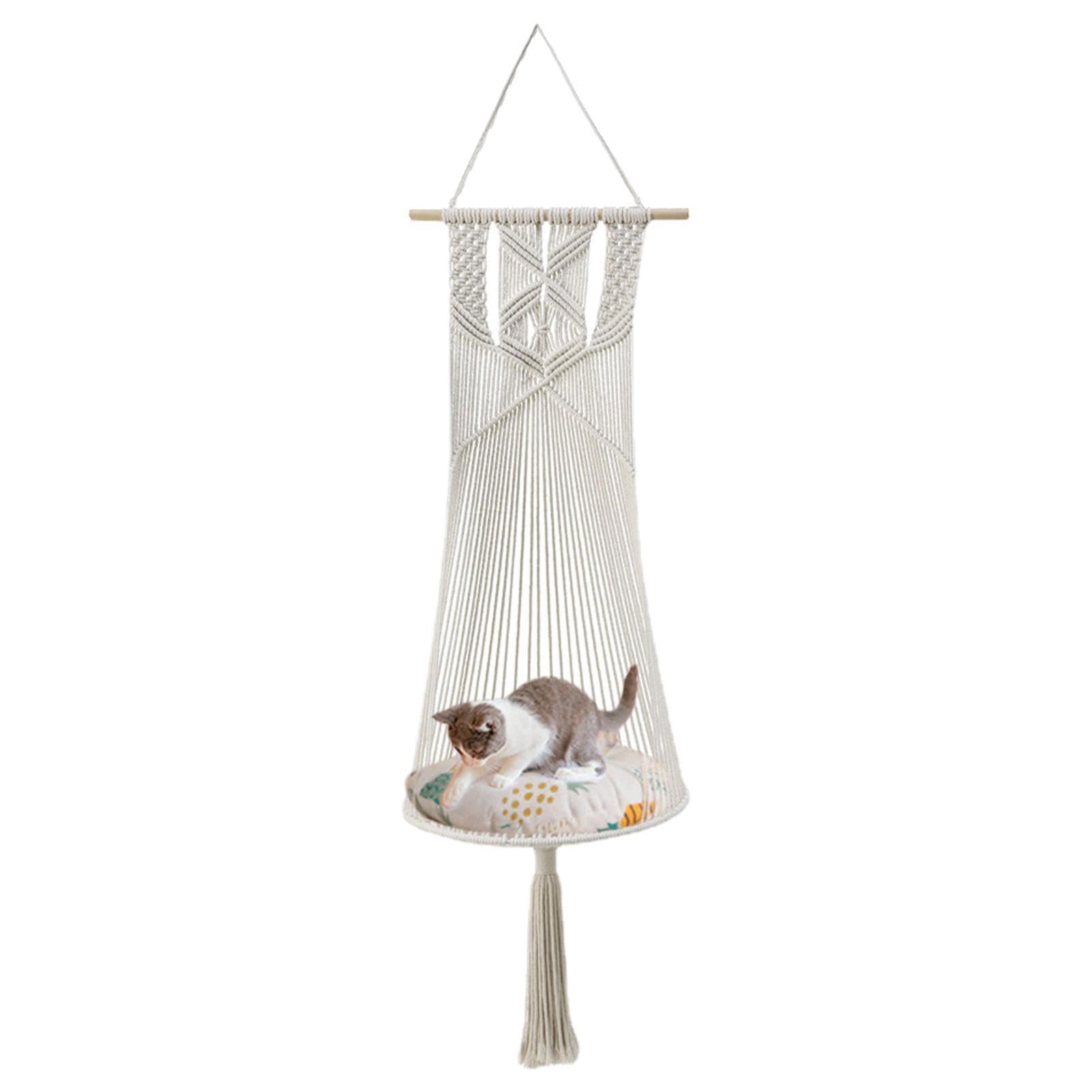 Lit à bascule pour chat, siège de repos doux et stable pour animaux de