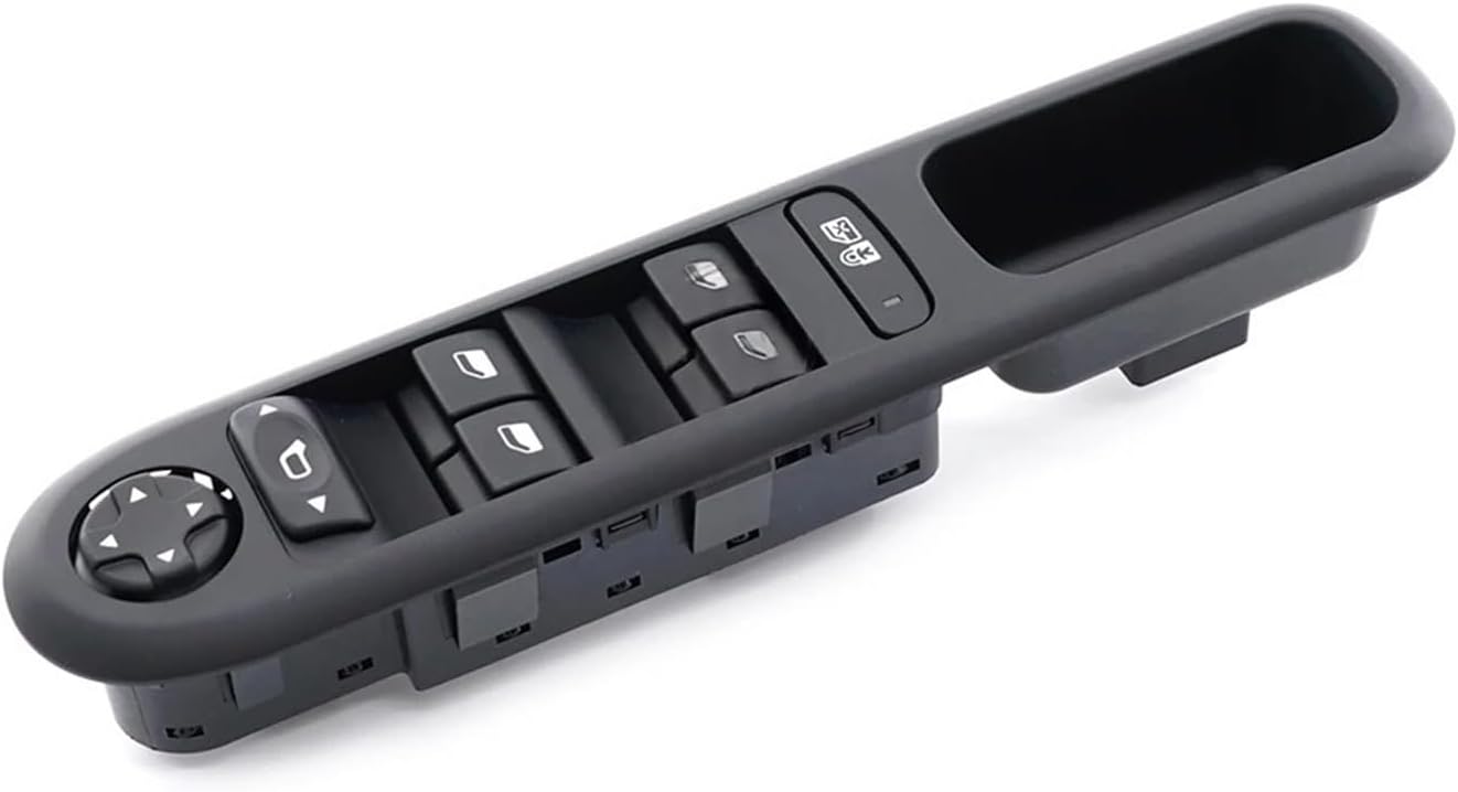 Master Power Window Switch Left Front Door Lifter Switch 96650620ZD 6490X5 Compatible With Peugeot 3008MPV 5008 Hatchback Wagon