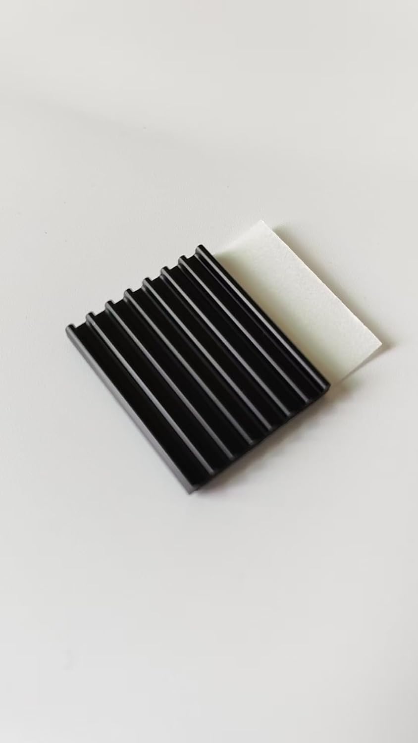 Easycargo M.2 2230 Heatsink Kit, Aluminum Heat Sink + Pre-Applied Thermal Conductive Tape for Cooling mSATA M.2 2230 SSD Solid State Disk NGFF 26mmx20mmx3mm 2pcs