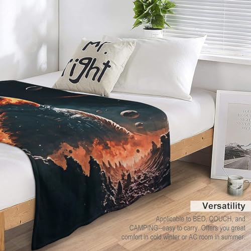 Manta de astronauta para sofá el regalo ideal de 130x180 cm 7