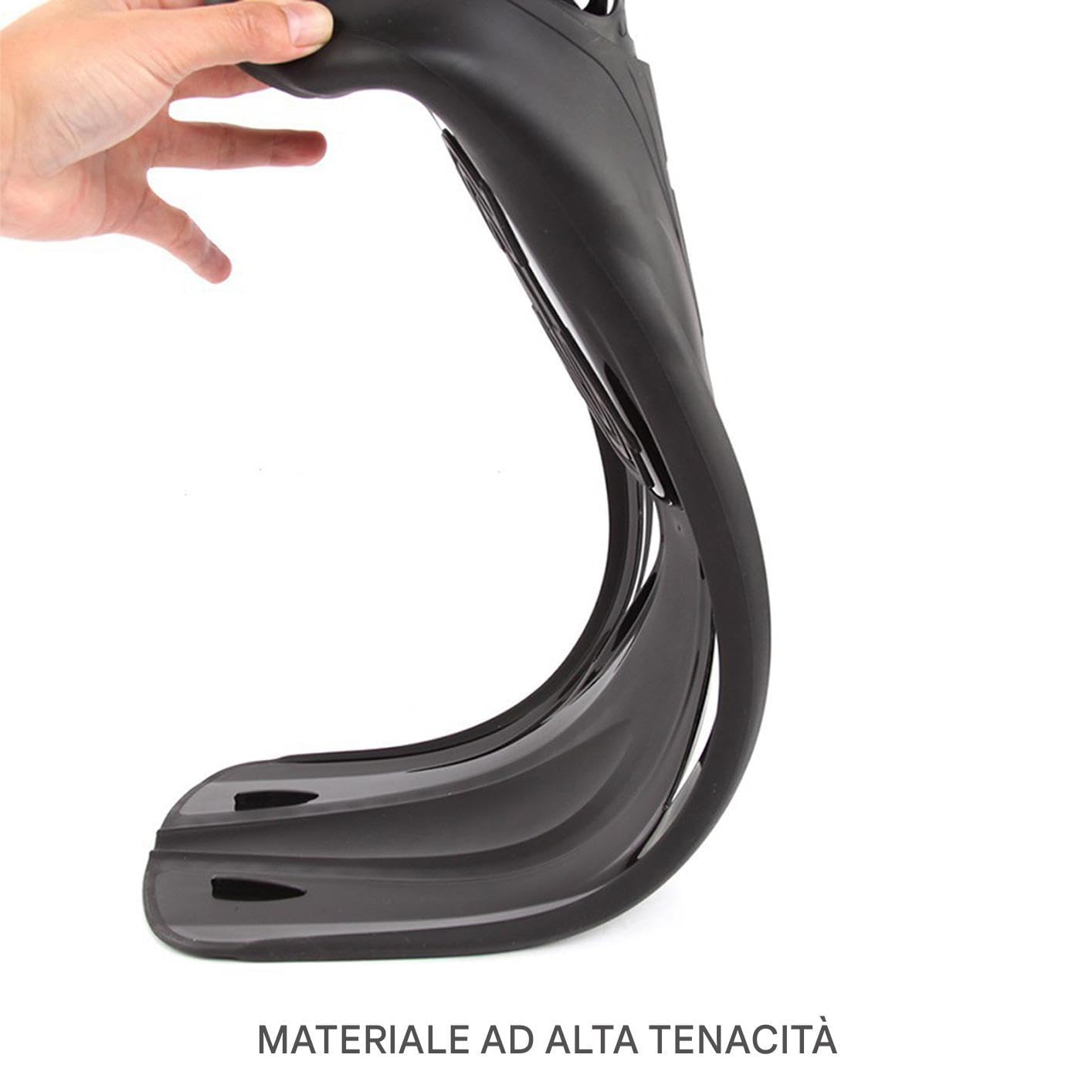 Pinne Snorkeling Attrezzatura Viaggio Compatta | Pinne Per Snorkeling E Nuoto Adulti Per Uomo, Principianti, Professionisti, Sport Acquatici, Outdoor E Allenamento Subacqueo