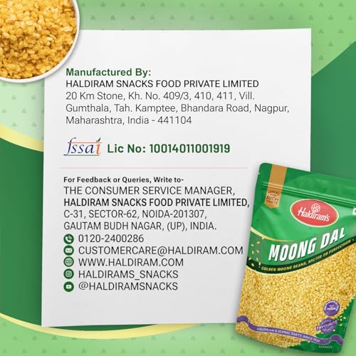 Image of Haldiram's Nagpur Moong Dal, 400 Gram