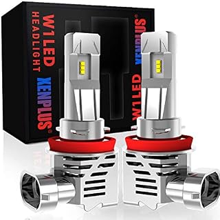 XENPLUS 2PCS H11 / H8 / H9 Led Headlight Bulbs, 55W 13000Lm Extremely