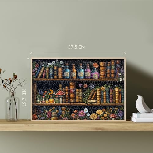 Rompecabezas libros vintage 16+ anos miniatura 4